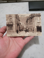 Carte postale ancienne début 1900 rue Franche à AUBUSSON