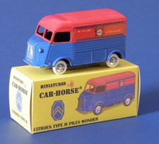 Car-Horse Citroen Type H Hy Tub Piles Wonder style Dinky cij jrd