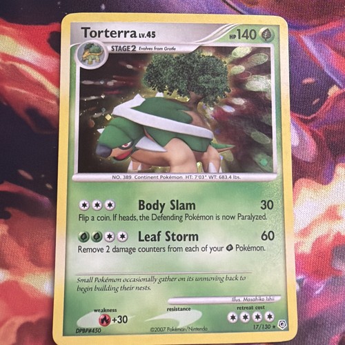 Pokémon 2007 torterra - torterra, lv.45