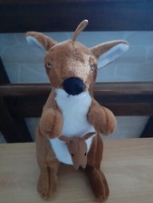 Peluche Kangourou avec Bébé