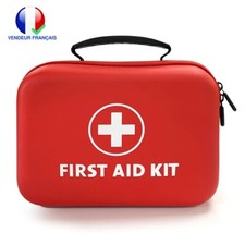 Trousse Premiers Secours Portable 91 Pièces pour Maison Voyage Camping Survie