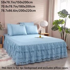 Chambre lit drap juponnage - drap,