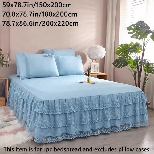 Chambre lit drap juponnage - chambre,