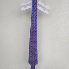 Cravate en soie motif Mickey