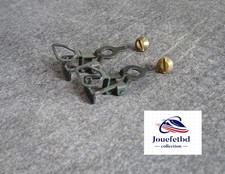 JOUEF HO 1/87 2 attaches à boucles métal avec leurs vis de fixation