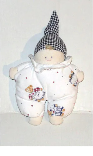 Doudou lutin tissus - doudou, en
