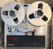 MAGNETOPHONE STUDER A807 MKI REPRO / RECORD. NEAR NEW BUTTERFLY HEADS