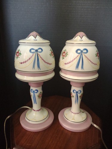 Antique painted bouidor desk - bouidor,