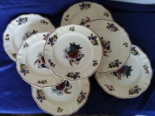 7 ANCIENNES ASSIETTES PLATES