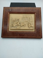 Tableau bas relief en calcaire