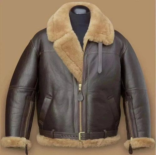 Raf brown men bomber - brown, men's