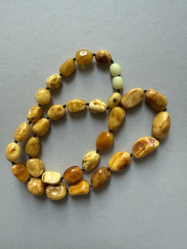 Baltic amber vintage - vintage, necklace