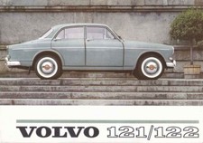 Catalogue Brochure VOLVO 121/122 (Amazon) 11/1961 France