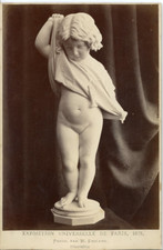 W. England, France, Paris L'Exposition universelle de 1878 Une sculpture W.