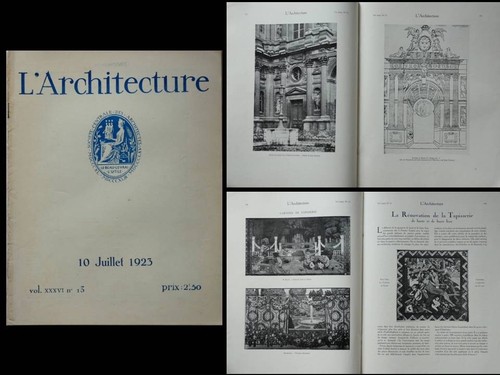 Architecture 13 1923 - l'architecture,