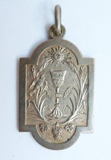 Pendentif religieux médaille