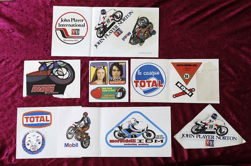 Autocollants moto - 14,
