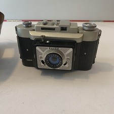 Ancien appareil Fex Indo "Elite" + étui cuir + déclencheur manuel Gitzo AE