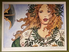 Illustration Ex Libris Grand Format 620 Ex Signée Milo Manara