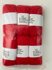 lot de 6 pelotes rouge ILLICO de chez Phildar