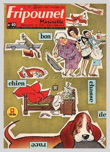 Fripounet 1963 du 03 10 - fripounet, 40