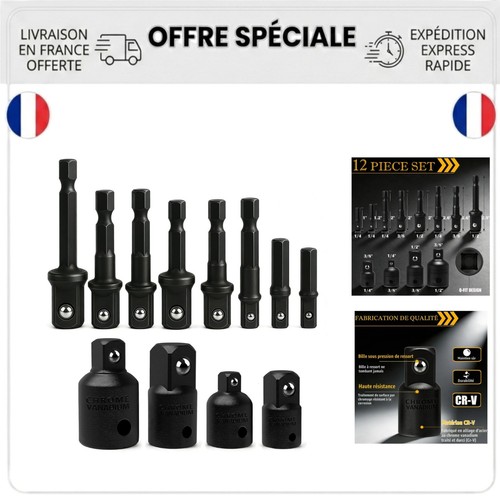 Adaptateurs douilles choc - à,