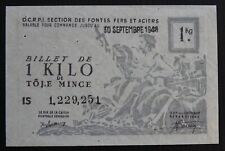 Billet de matière - 1 kilos