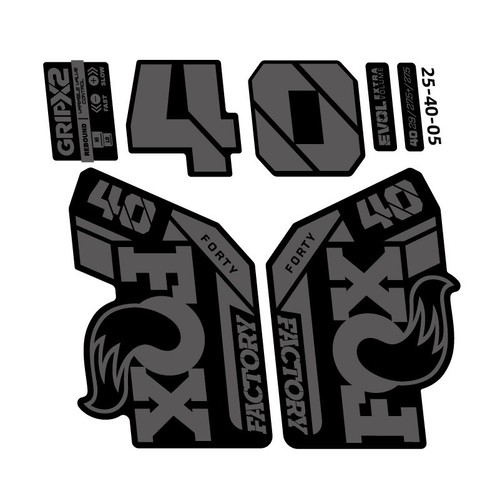 Fork sticker for 2025 fox - for, 40