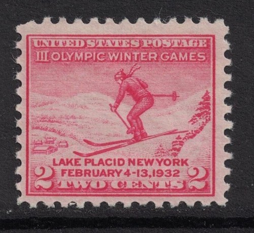 Scott 716 mnh ski - 2c,