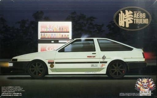 Fujimi hachi roku trueno - 1/24, hachi-roku