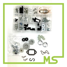92in1 Ensemble avec Vis Tendeur, Écrous Clips pour Stihl MS660 MS460 MS440