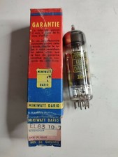 1 Tube, lampes TSF MINIWATT DARIO EL83 vintage valve tube amplifier NOS