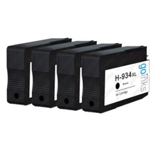 4 Noire Cartouches d'encre pour HP Officejet Pro 6230 & 6830 e-All-in-One