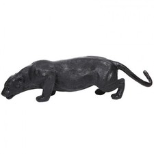 Statue panthère noir en