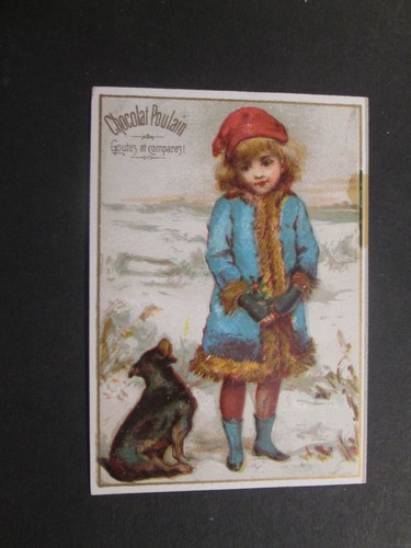 Chromo chocolat poulain - chocolat,