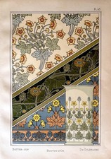 Eugène GRASSET : Bouton d'or