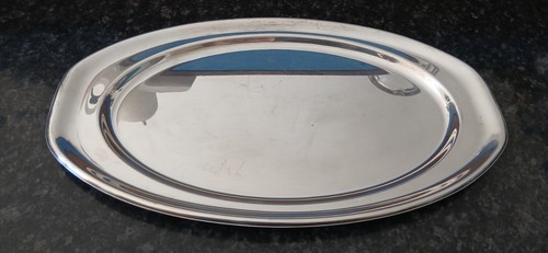 Grand plat ovale - , en