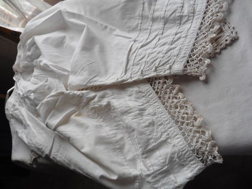 Lingerie 1900 culotte fendue - culotte,