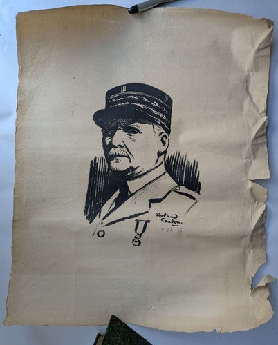 Affiche portrait maréchal - portrait,