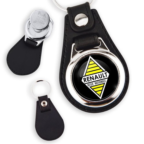 Porte clés simili cuir - en,