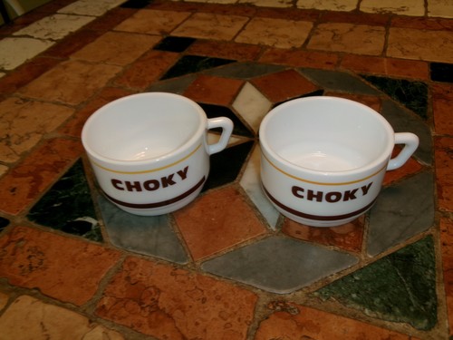 Tasses choky vintage - choky,