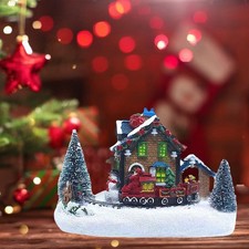 Maison de Noël Village LED