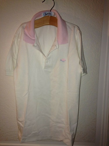 Polo blanc fille motif tortue - motif,