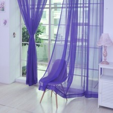 Tulle Voile Porte Battant
