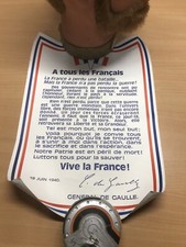 appel du 18 Juin 1940 GÉNÉRAL DE GAULLE