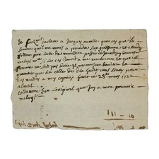 1722 French Manuscript