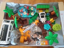  LOT LEGO DUPLO ZOO vehicule