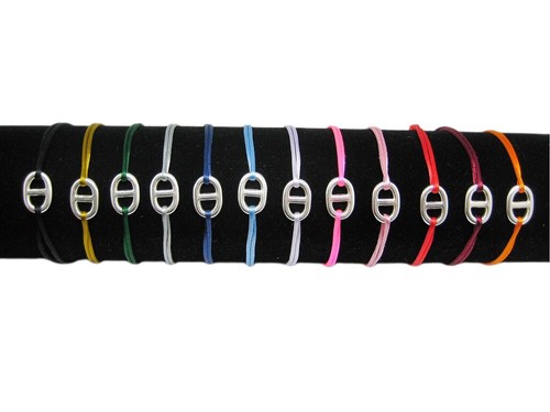 Bracelet petite maille - , marine