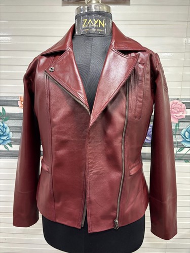 Veste cuir véritable - veste,