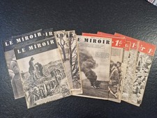Lot de 21 revues Le Miroir